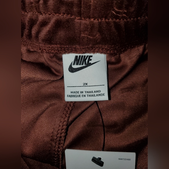 🌟🆕️NWT Nike Air Velour Mid-Rise Pants 2x Bronze - Picture 7 of 8